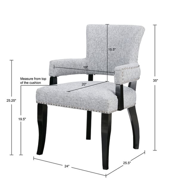 Madison Park Dawson Arm Dining Chair