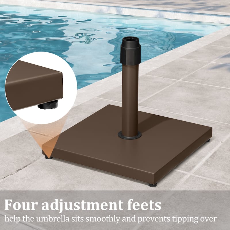Pellebant Patio Market Umbrella Base Stand Outdoor