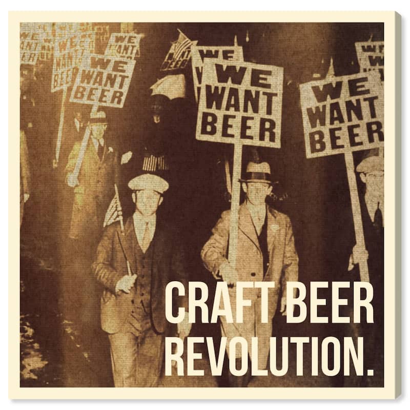 Wynwood Studio 'Craft Beer Revolution' Wall Art Canvas Print