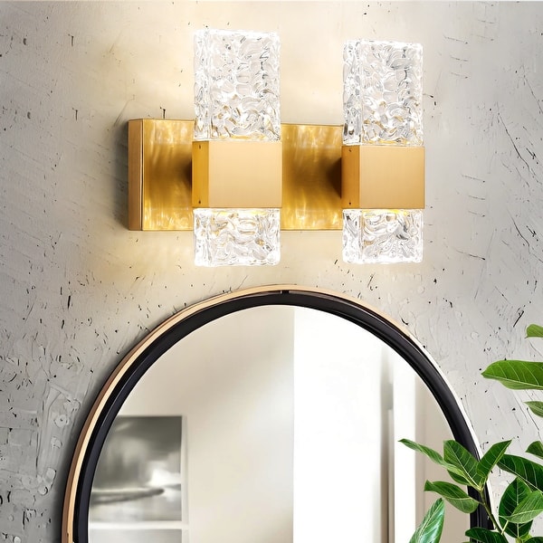 slide 2 of 48, Modern Crystal Vanity Light Bathroom Light Fixtures Over Mirror LED Suitable for Bathroom Mirror