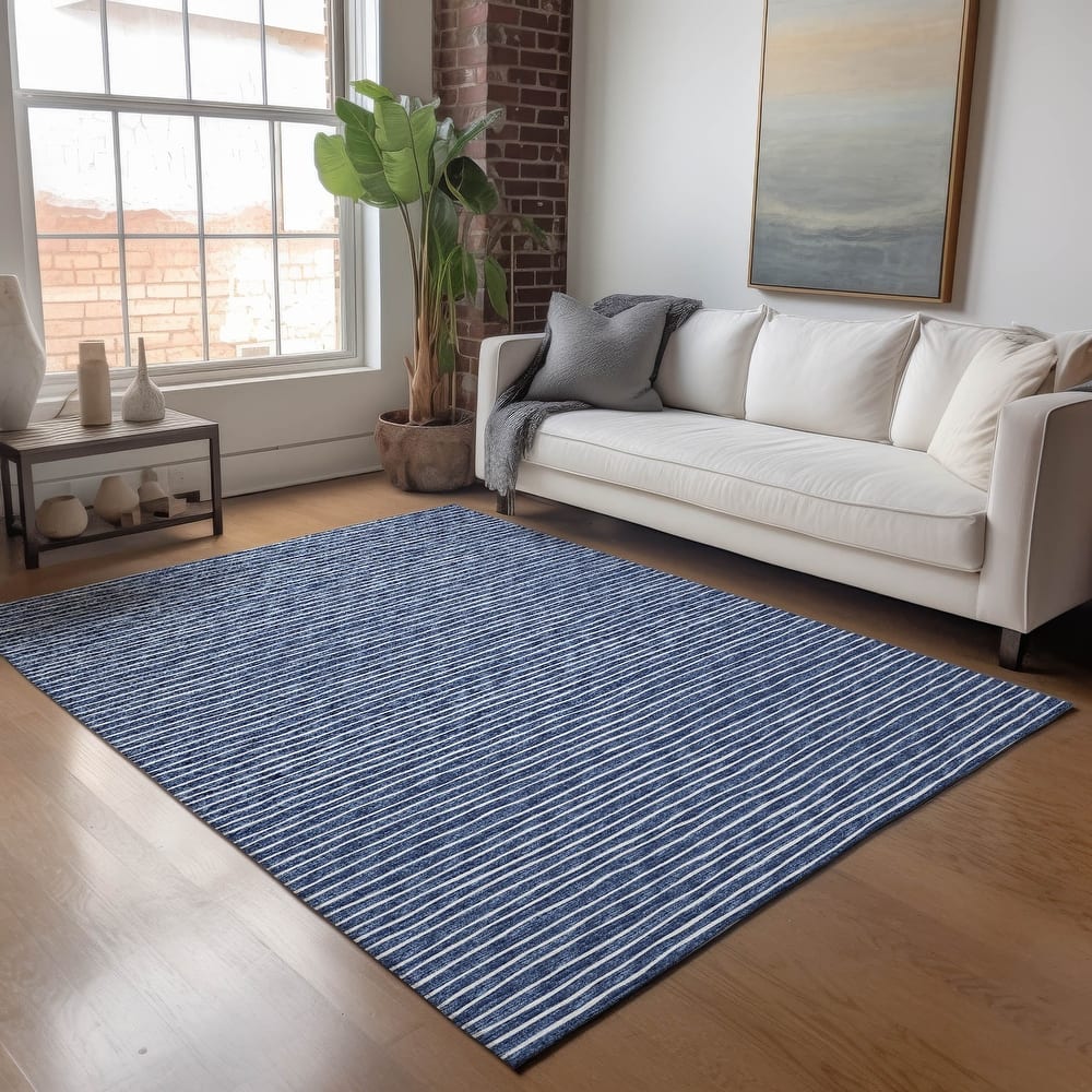 Premium Washable Super Soft Boho Stripe Mayfield Rug