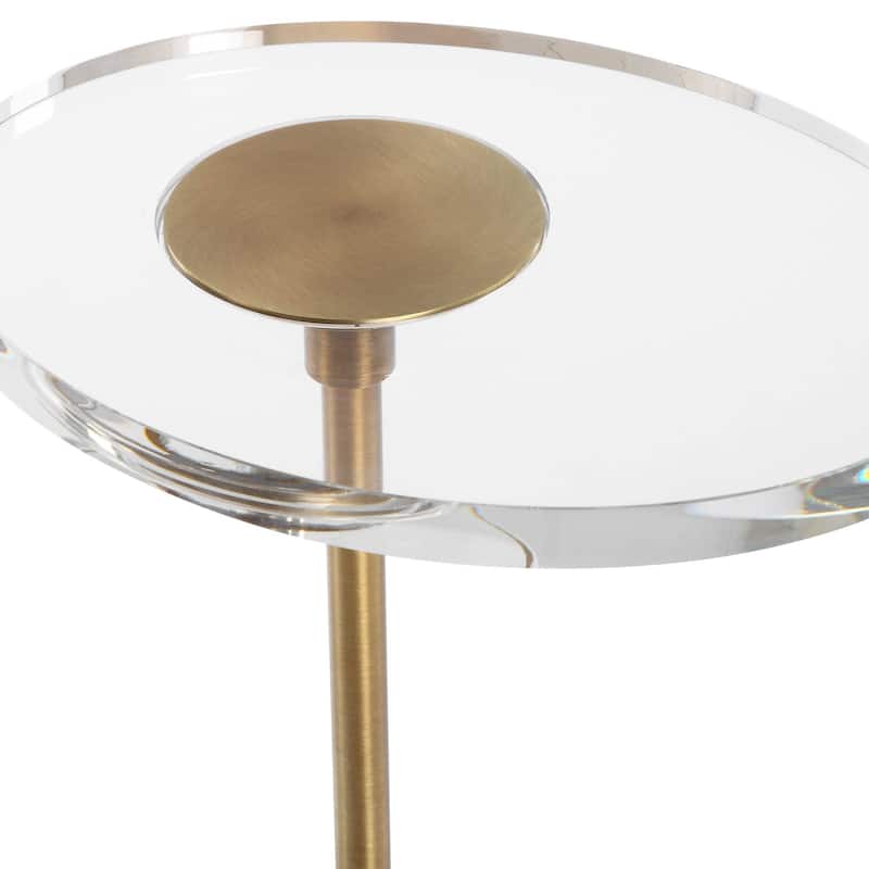 Uttermost Kaufman Crystal Accent Table