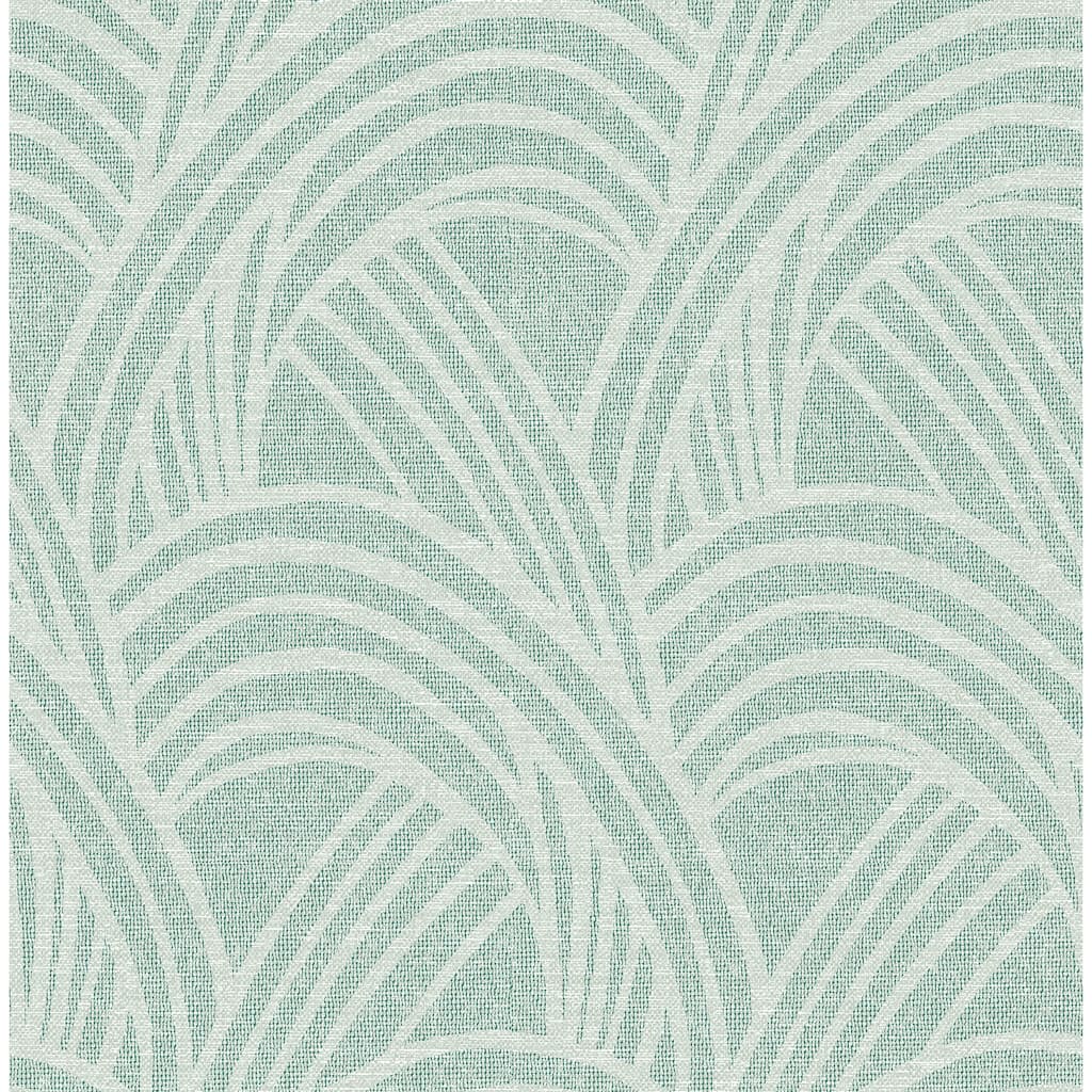 Scott Living Farrah Green Geometric Wallpaper