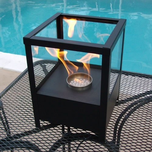 Nu-Flame NF-T2SPO Sparo Tabletop Black Fireplace