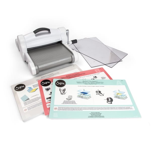 Sizzix Big Shot Platform Die Cutting Machine White with Gray – This and  That Craft Shop