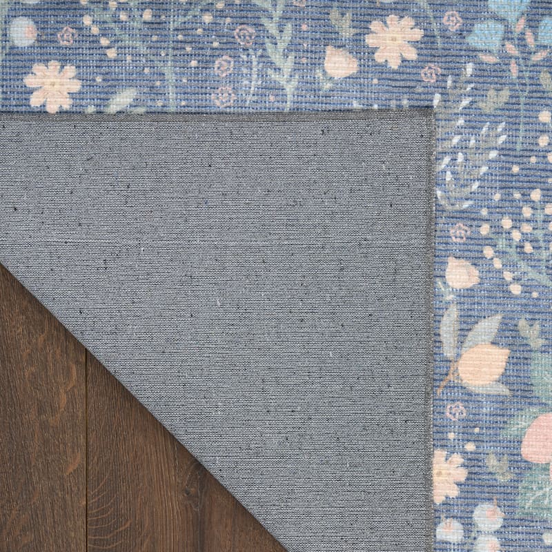Nourison Botanical Washables Indoor only Chic Floral Area Rug
