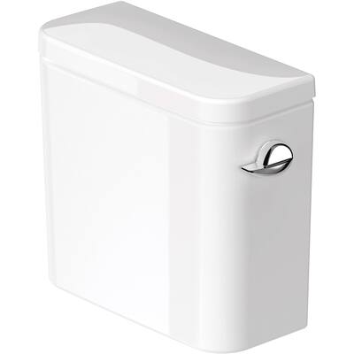 Duravit DuraStyle Basic 1.28 GPF Toilet Tank Only - Right Hand Lever