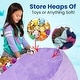 preview thumbnail 9 of 28, Cheer Collection Microplush Bean Bag and Stuffed Animal Storage Case
