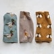 preview thumbnail 2 of 1, Cotton Knit Baby Blanket with Bee Print - 40.0"L x 32.0"W x 0.3"H - 40.0"L x 32.0"W x 0.3"H