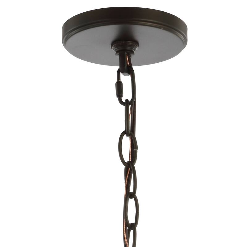 Marais 6.25" Metal LED Pendant, Oil Rubbed Bronze by JONATHAN Y
