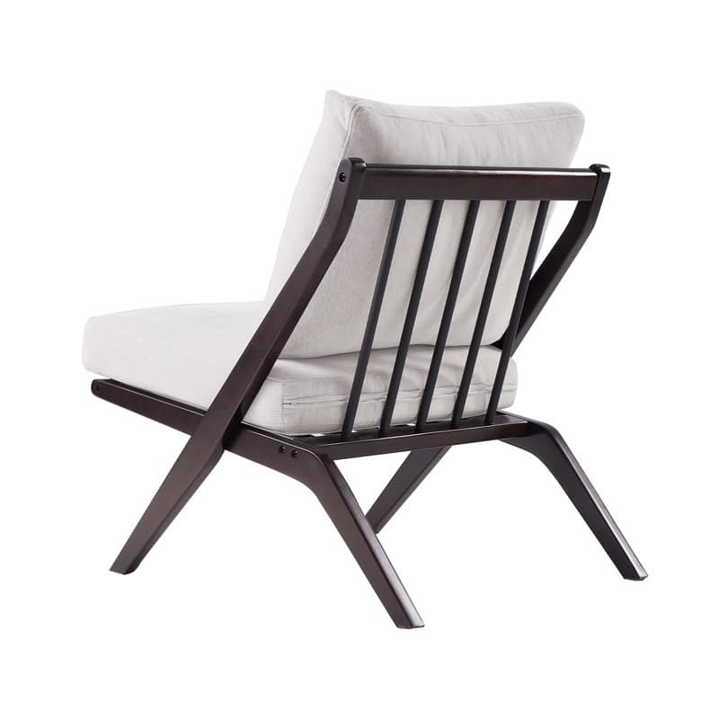 Modern Minimalist Solid Wood Lounge Chair