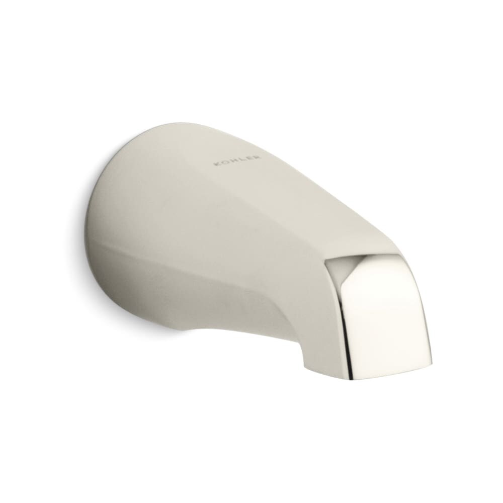 Kohler Classic 4-7/16 Inch Non-Diverter Wall Mounted Tub Spout with