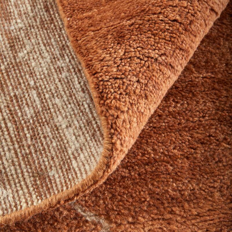 Grand Bazaar Fitzroy Hand Knotted Abstract Modern Area Rug