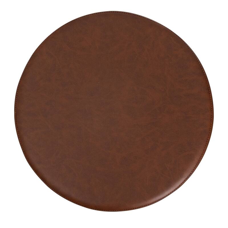 Azalea Park Set of 2 Adjustable Height Barstools with Upholstered Seat - 15.94 W x 15.94 D x 24.02-29.02 H"