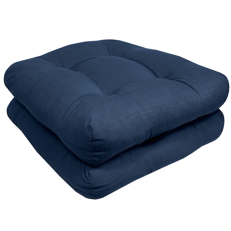 Indoor-Outdoor Reversible Patio Seat Cushion