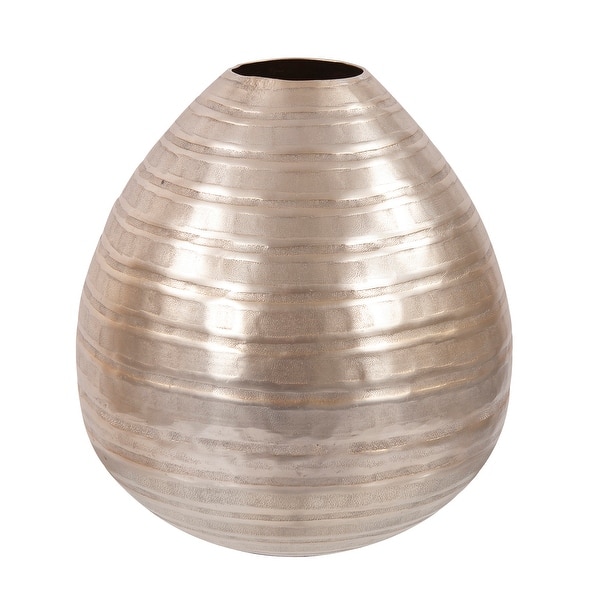 slide 2 of 6, Allan Andrews Chiseled Champagne Decorative Teardrop Vase