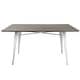 preview thumbnail 14 of 14, Carbon Loft Boyer Industrial Farmhouse 59-inch Dining Table