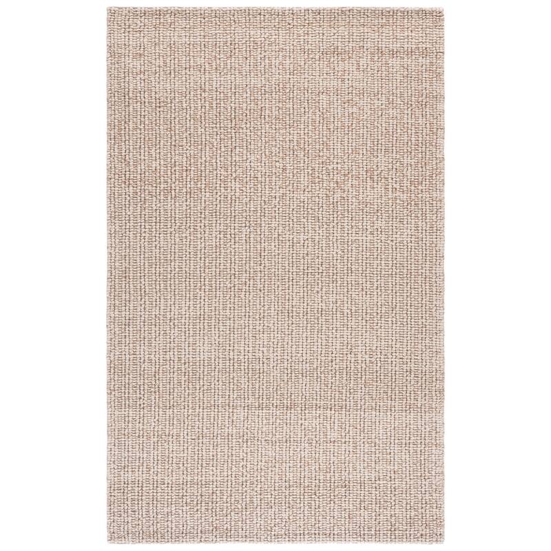 SAFAVIEH Handmade Natural Fiber Couture Mattie Wool Rug - 6' x 9' - Beige