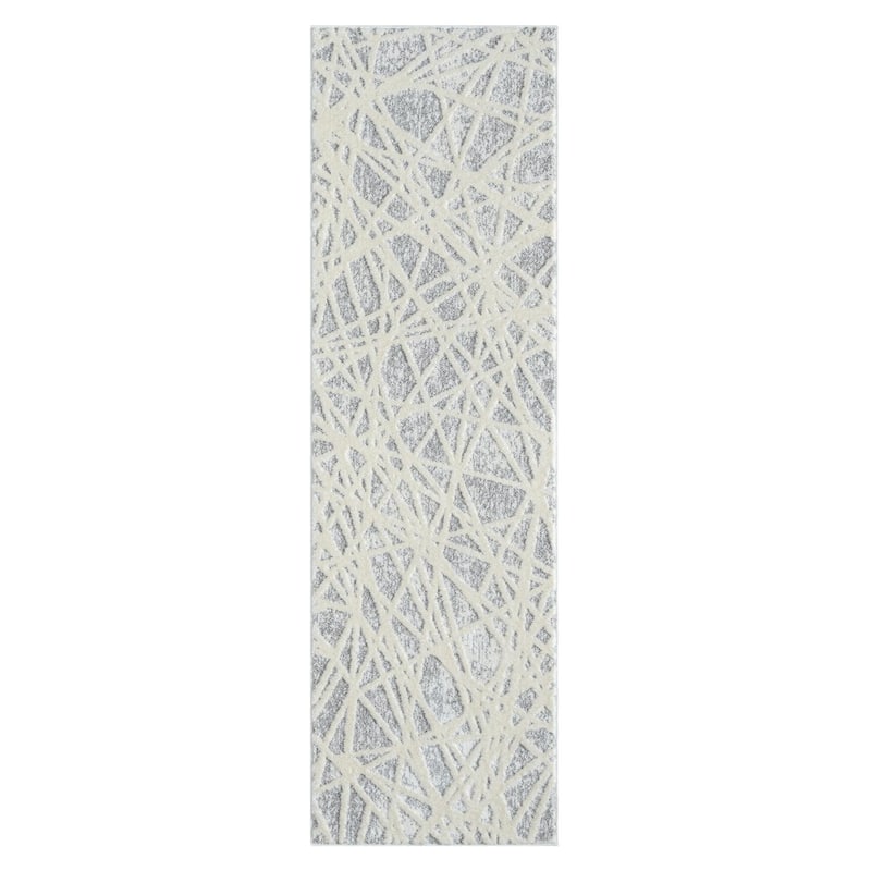 Luxe Weavers Geometric Abstract Lines Area Rug