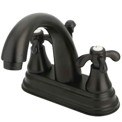 Kingston Brass French Country 1.2 GPM Centerset Bathroom Faucet with