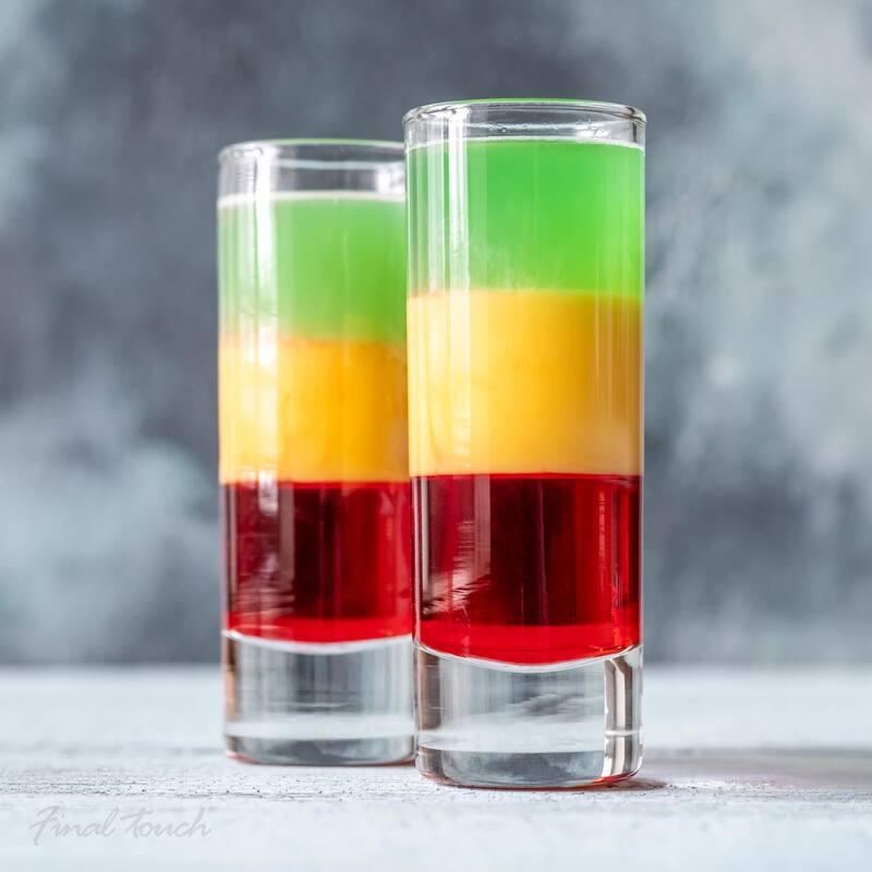 Final Touch Rainbow Cocktail Layering Tool Set - 13.5 Oz