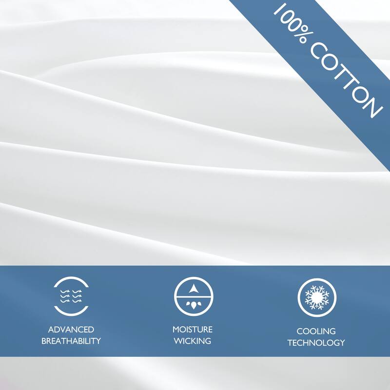 Tommy Bahama Cooling-Technology Breathable-Solid Sheet Sets