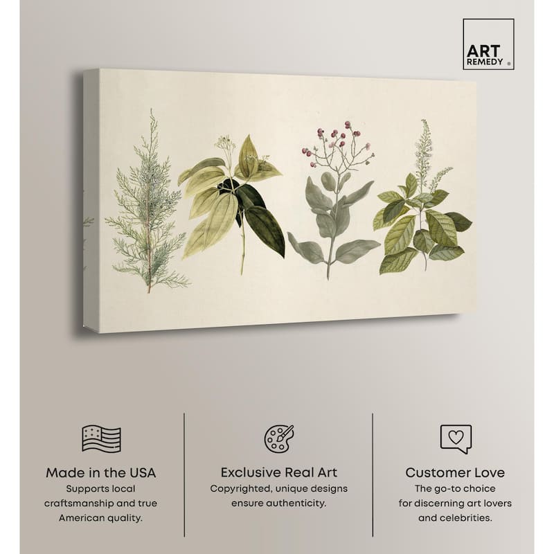 Branch Selection Canvas by Art Remedy, Gallery Wrapped