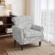 preview thumbnail 118 of 131, Mid-Century Modern Accent Chairs with Nailhead Trim 1 Piece - Rococo Light Grey/ Chenille