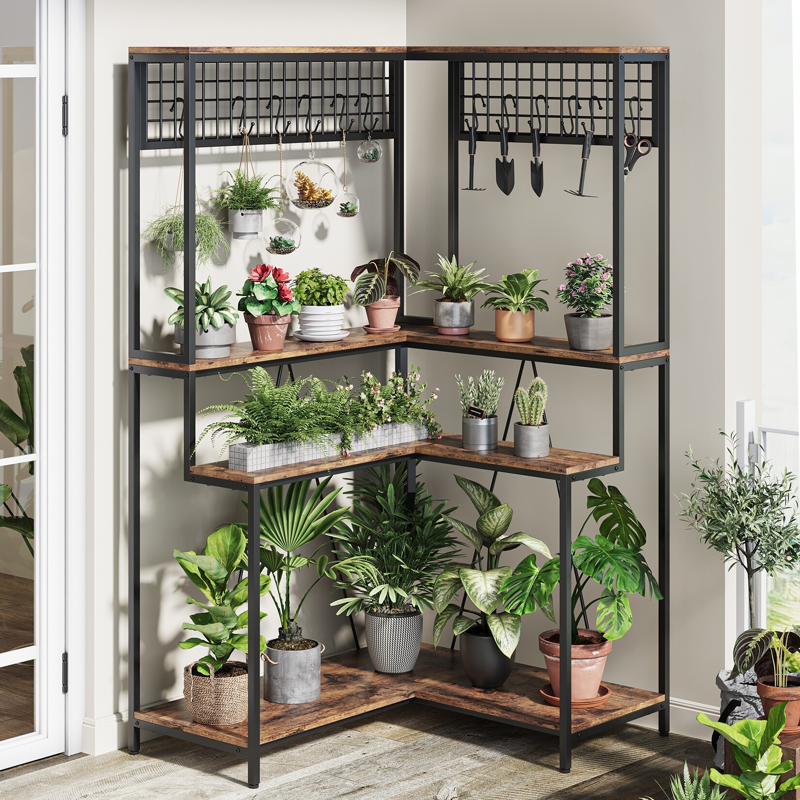 French wire plant stand cheap