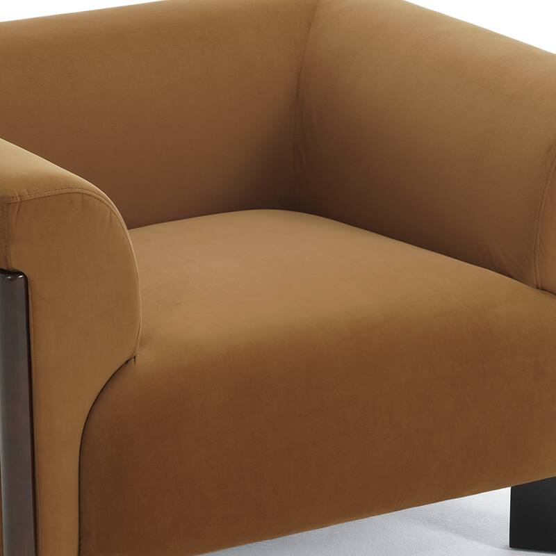 3-Piece Modern Loveseat Sofa Set with Armchair for Living Room