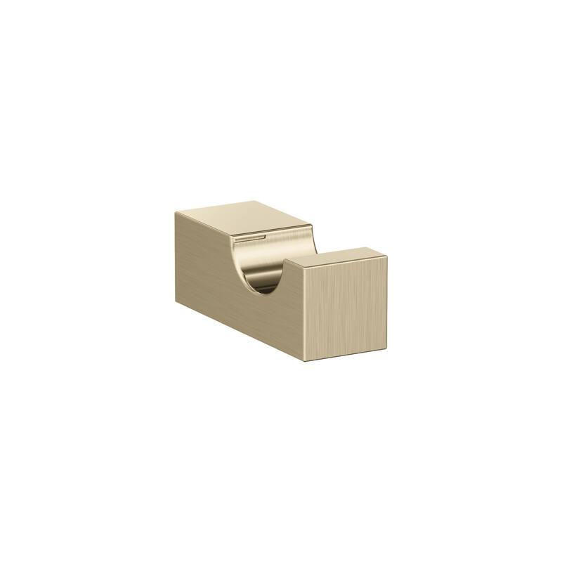 Amerock Monument Contemporary Single Robe Hook - Golden Champage