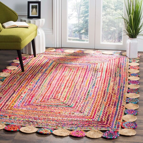 SAFAVIEH Handmade Cape Cod Lynda Coastal Jute Rug - On Sale - Bed
