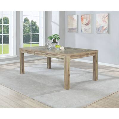 Vilo Home Dana Point Chevron Rectangular Dining Table