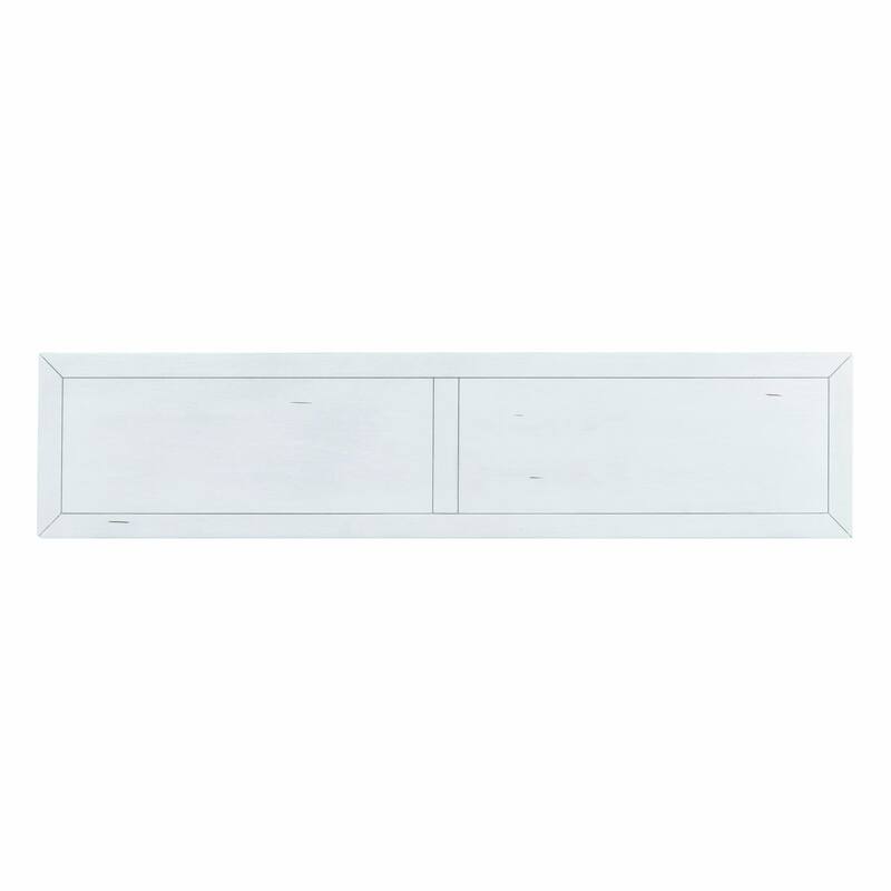 63'' Console Table with Storage Drawers and Bottom Shelf
