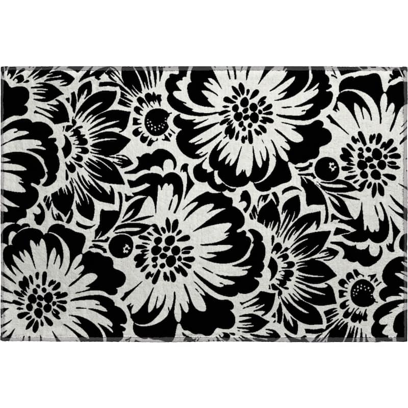 Premium Washable Super Soft Modern Floral Mayfield Rug