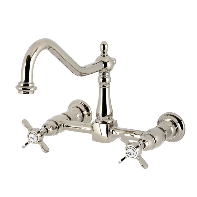 Kingston Brass Essex Wall Mount Bridge Kitchen Faucet