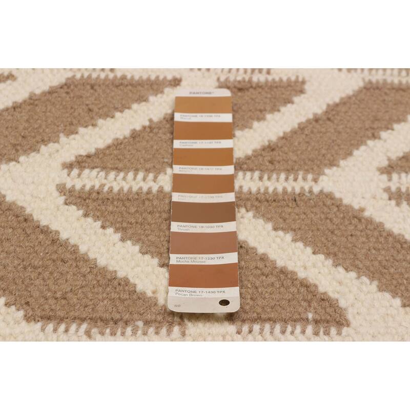 Ankara Brown Kilim 5'2" x 7'10" - 5'2 x 7'10