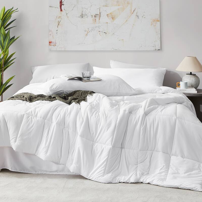 No Sweat - Coma Inducer® Oversized Comforter Set - White