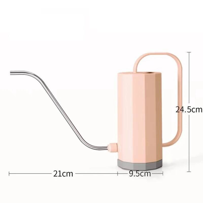 Long Mouth Stainless Steel Watering Can for Houseplants - 8.27” x 9.65” x 3.74”