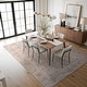 preview thumbnail 12 of 24, Terracotta Floral Washable Rug – Allover Pattern, Flat Pile, Ideal for Entryway, Living Room, and Bedroom