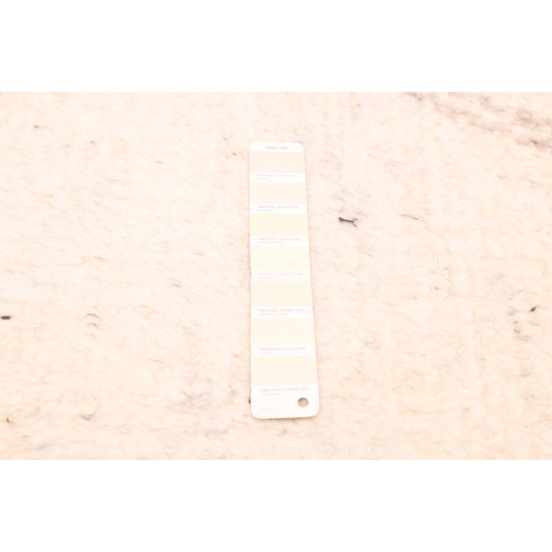 ECARPETGALLERY Hand-knotted Looma Cream Wool Rug - 7'11 x 10'0