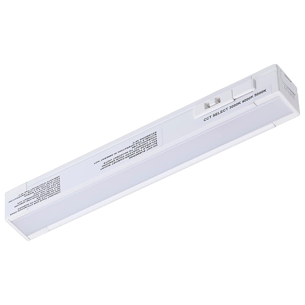 2 Watt 6-Inch LED Under Cabinet 30K/40K/50K CCT Selectable White Finish