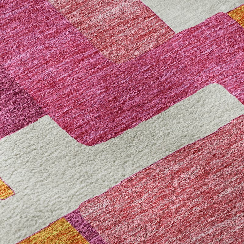 Premium Washable Super Soft Geo Casual Mayfield Rug