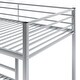 preview thumbnail 18 of 56, Full over Full Metal Low Bunk Bed with Ladder
