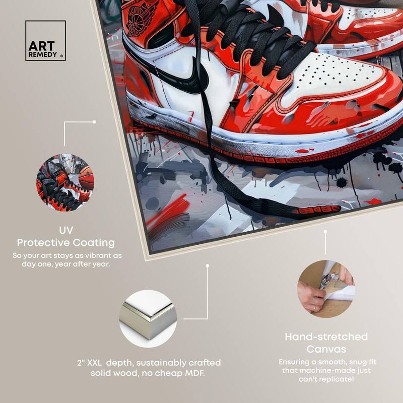 Streetwise Sneakers Canvas by Art Remedy