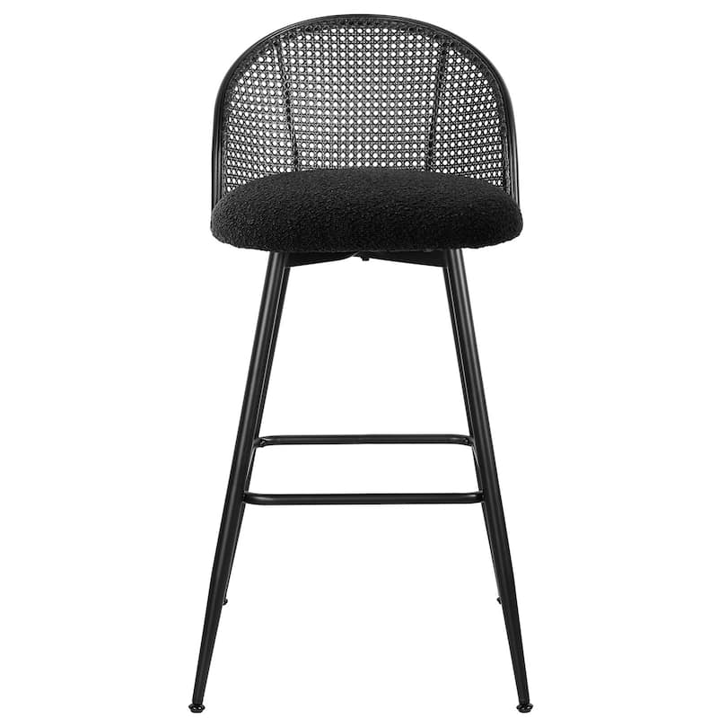 26"/29" Swivel Barstools Counter Height Bar Stool w/ Metal Legs