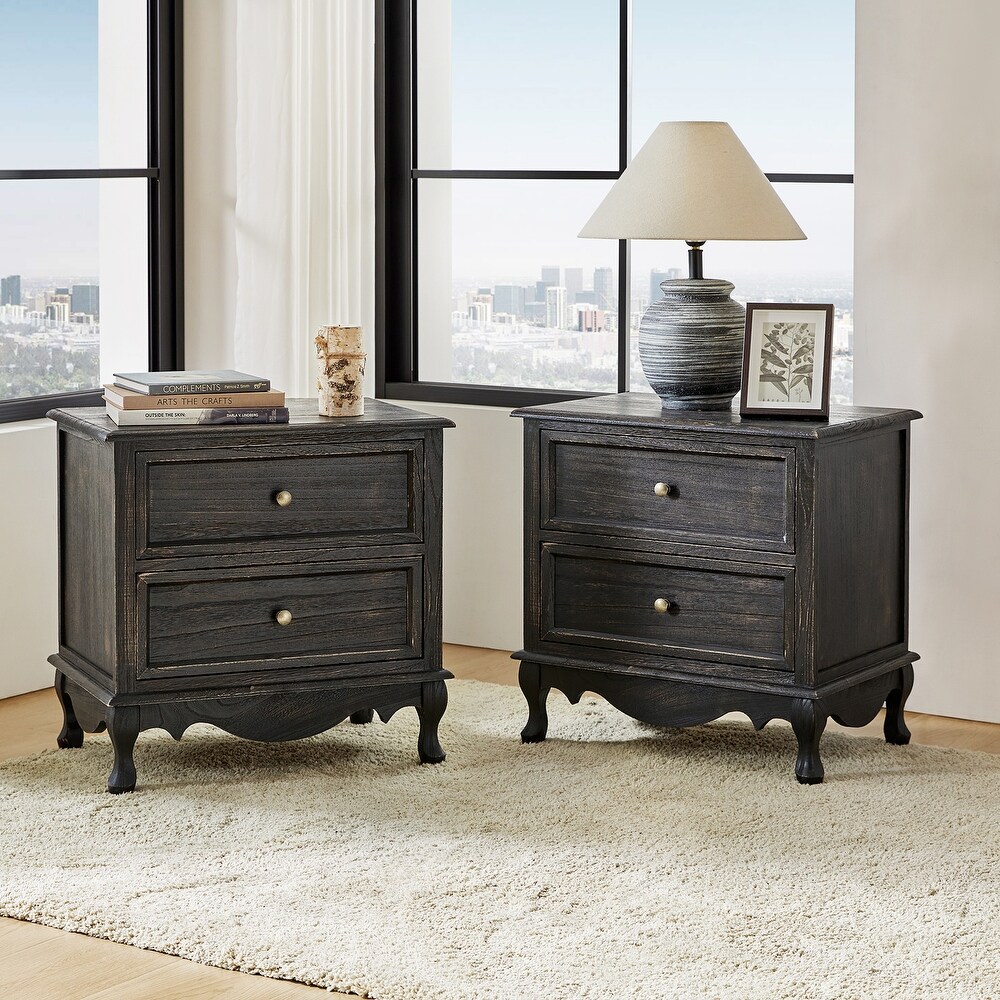 Black Rustic Nightstands Bed Bath Beyond