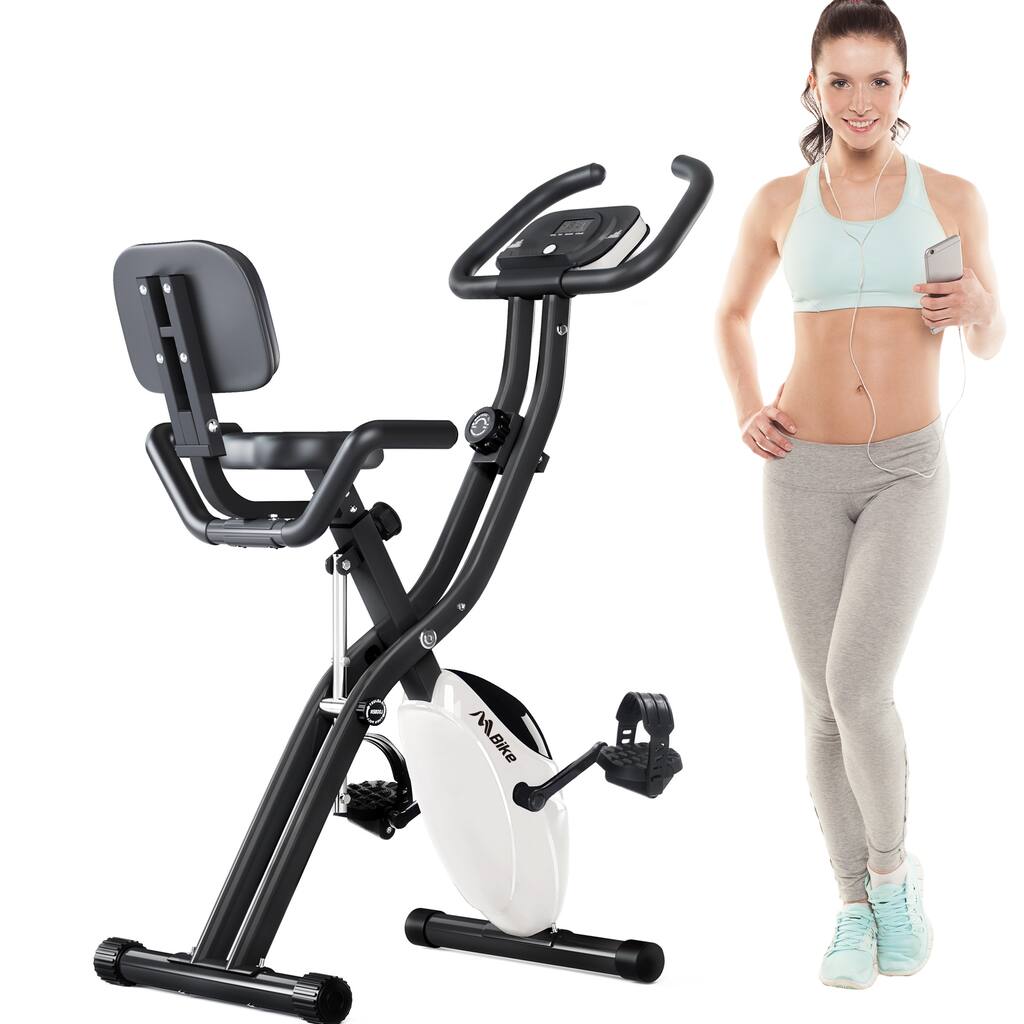 Folding Exercise Bike, Fitness Upright