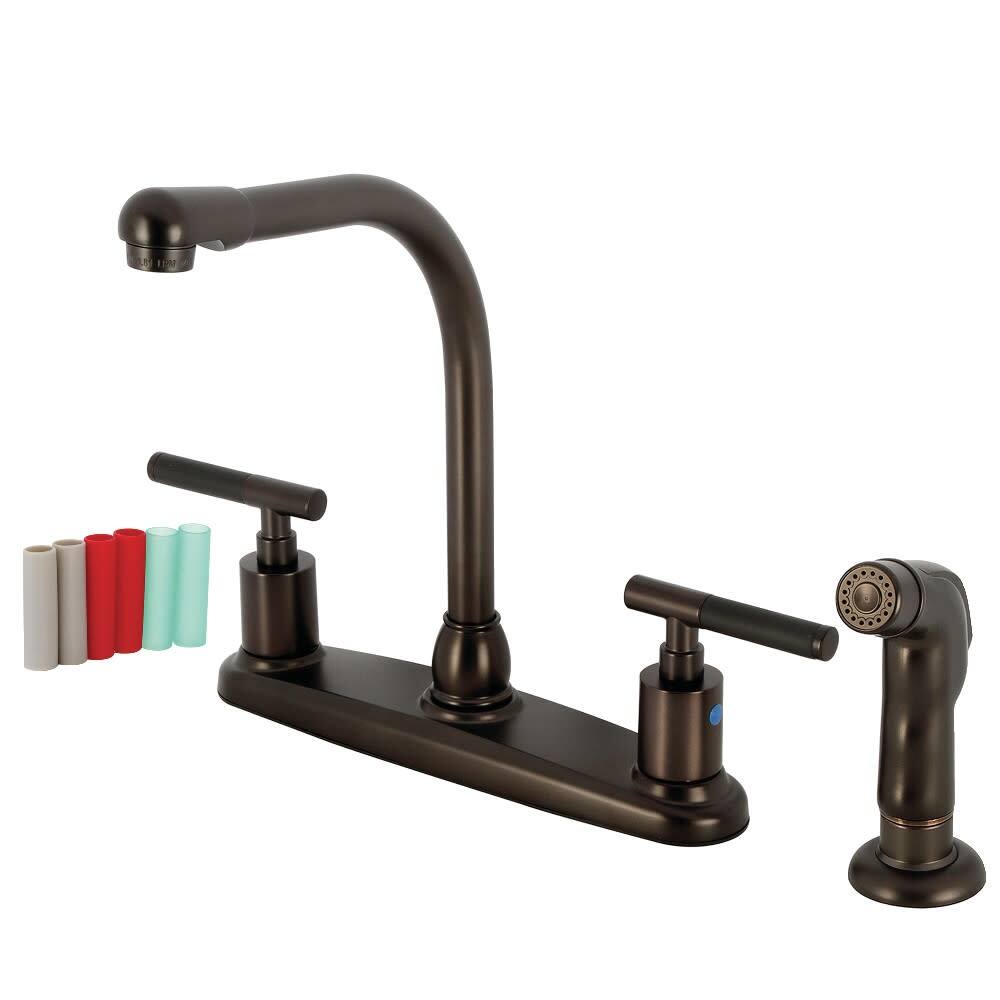 Kingston Brass FB75.CKLSP Kaiser 1.8 GPM Standard Kitchen Faucet