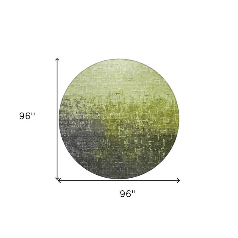 HomeRoots Ombre Transitional Rectangle Outdoor Rug